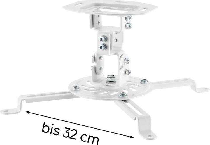 Actual product image Hama Projector mount, swivelling, rotatable, tiltable, for ceiling, up to 13.5 kg (Ceiling)