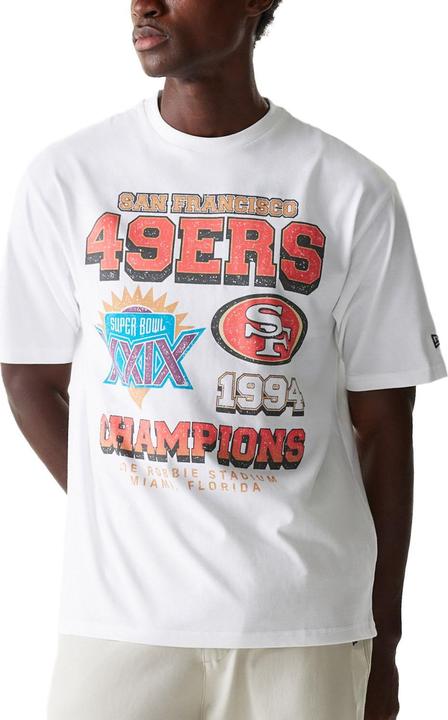 Produktbild New Era NFL Shirt - SUPERBOWL San Francisco 49ers weiss - L (L)