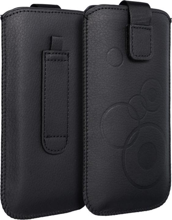Actual product image No Name Case Deco Sam i9100 S2Xperia J czarny i9105 S2 PlusLG L7 (Samsung Galaxy S2)