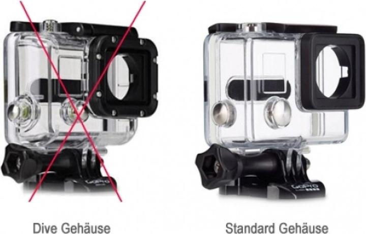Image du produit PowerGuard Filtre GoPro gris pour GoPro Hero 3+ et Hero 4 avec boîtier standard (4)