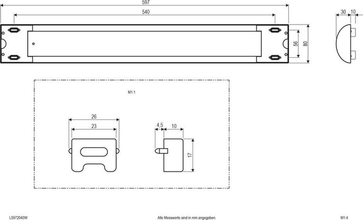 Image du produit EVN-Lichttechnik Luminaire apparent à LED (2194 lm)
