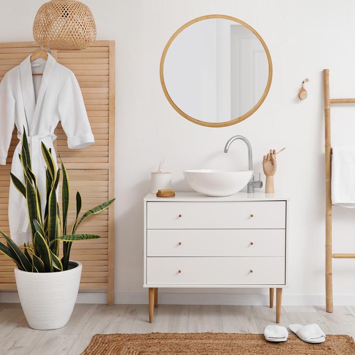 Actual product image Relaxdays Wall mirror (61 x 2 x 61 cm)