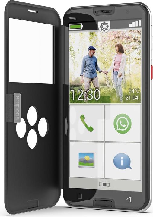 Emporia Smart 5 (32 GB, Black, 5.50", Single SIM, 13 Mpx, 4G)