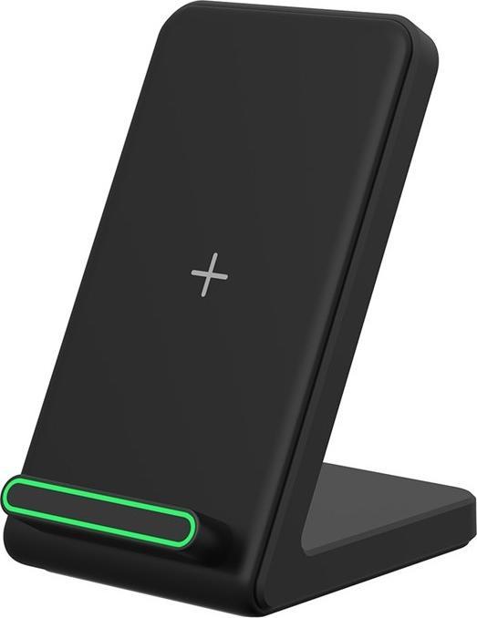 Actual product image Apfelkiste Qi Wireless Charger Induktionsladegerät Ladestation - Schwarz (15W) (15 W)