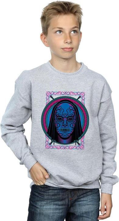 Immagine prodotto Neon Death Eater Mask Felpa Ragazzi (140, 146)