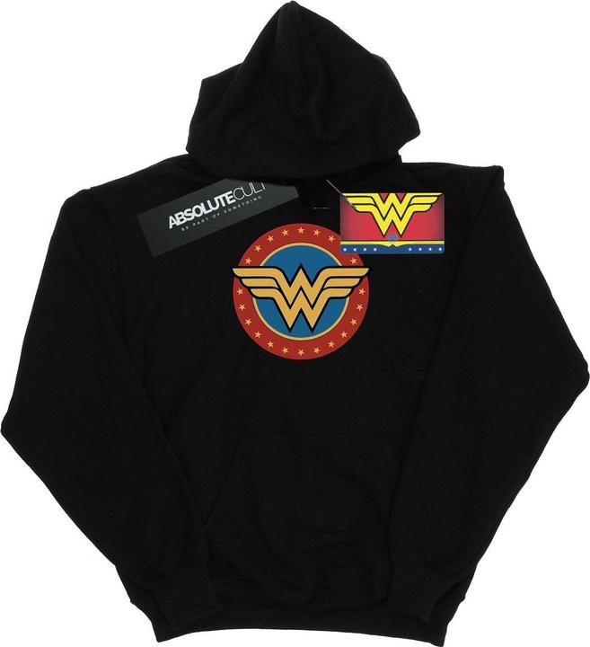 Immagine prodotto Wonder Woman Circle Logo Felpa con Cappuccio Donna (L)