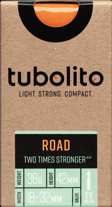 Actual product image Tubolito Tubo-Road-700C-SV60 (Presta (SV), 28", 60 mm)