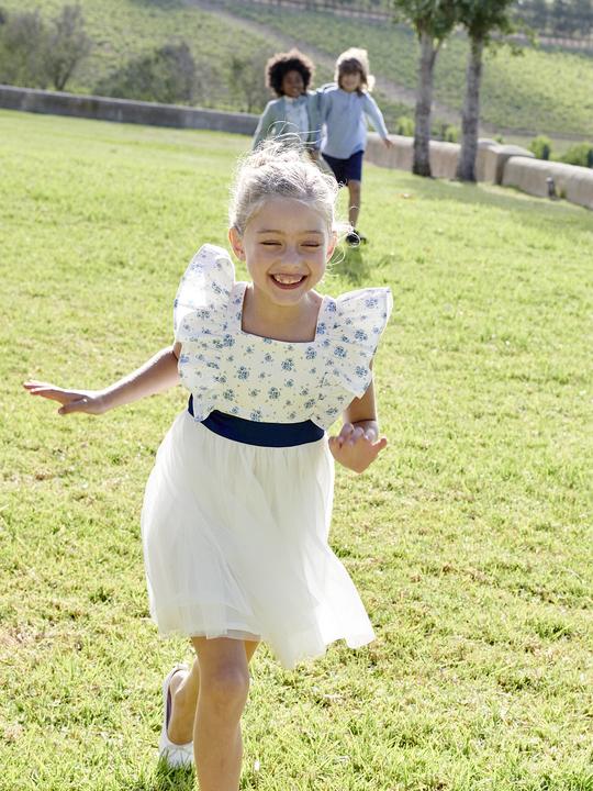 Image du produit Vertbaudet Robe de fête pour fille avec volants (158)