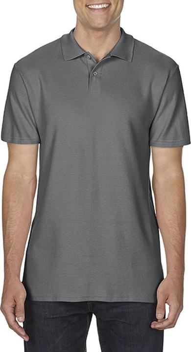 Actual product image Gildan Softsyle Short Sleeve Double Pique Polo Shirt (XL)