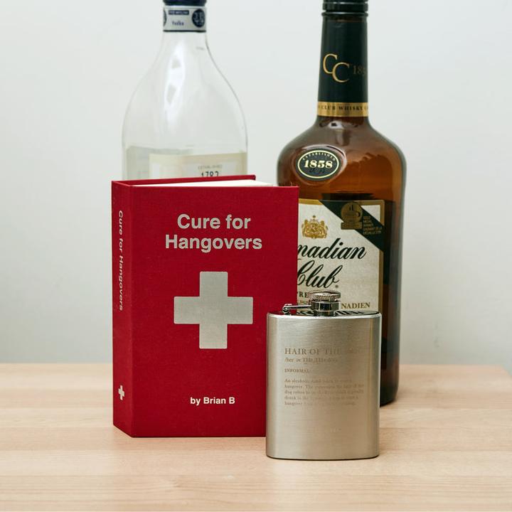 Produktbild Kikkerland Hair of the Dog Flask (120 ml)