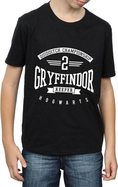 Actual product image Boys Gryffindor Keeper T-Shirt (128)