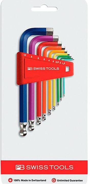PB Swiss Tools Rainbow Winkelschlüssel