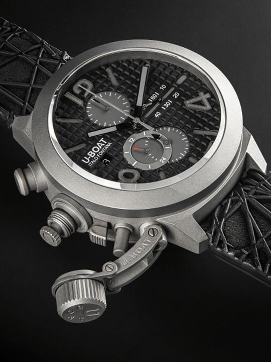 Produktbild U-Boat 3004 Classico Titanium Black (Chronograph)
