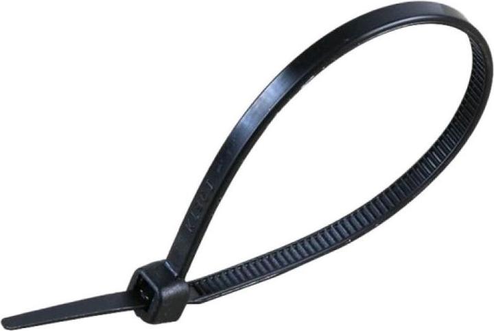 Image du produit V-TAC Colliers de serrage 2,5 x 200 mm noir 100 piècesPack (200 mm, 100 pcs)