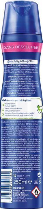 Actual product image NIVEA Hairspray Care & Hold Aeros (250 ml)