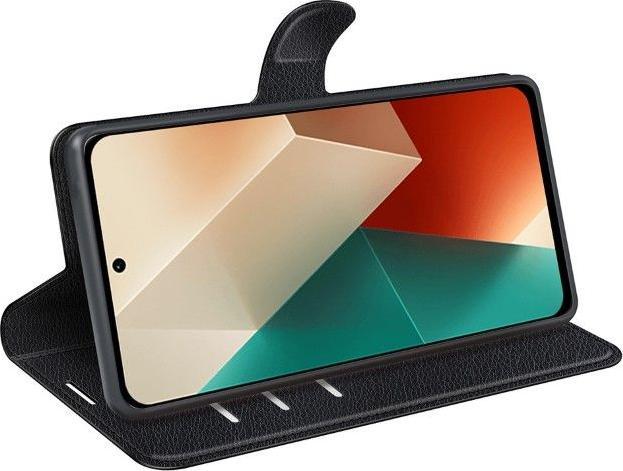 Produktbild MU Classic Litchi Leder Bookcover Series (Xiaomi Redmi Note 13 5G)