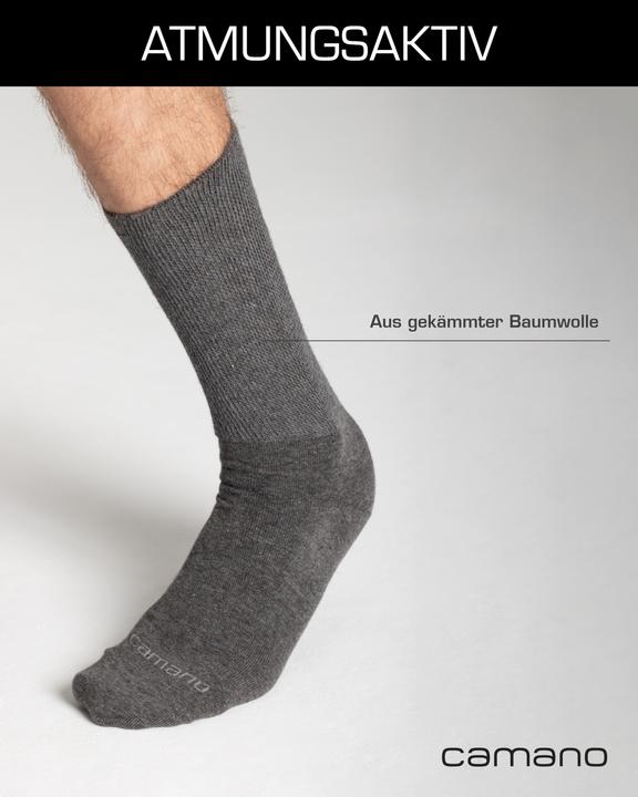 Image du produit Camano Unisex comfort plus chaussettes diabétiques 4p (paquet de 4, 35 - 38)
