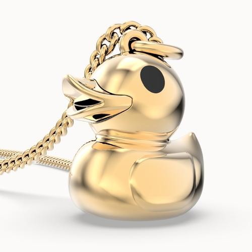Produktbild MTM Duck Necklace (Messing, 18k Gold)