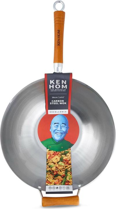 Produktbild Ken Hom Excellence (36 cm, Wok Pfanne, Carbonstahl)
