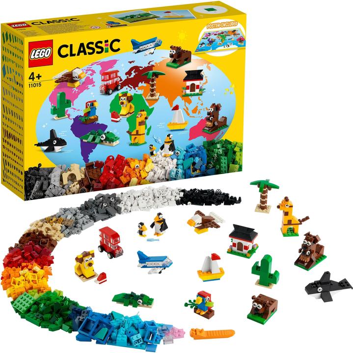 Image du produit LEGO Classic 11015 Autour du monde (11015, LEGO Classic)