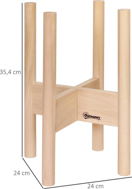 Actual product image Jamb Flower stand set of 2
