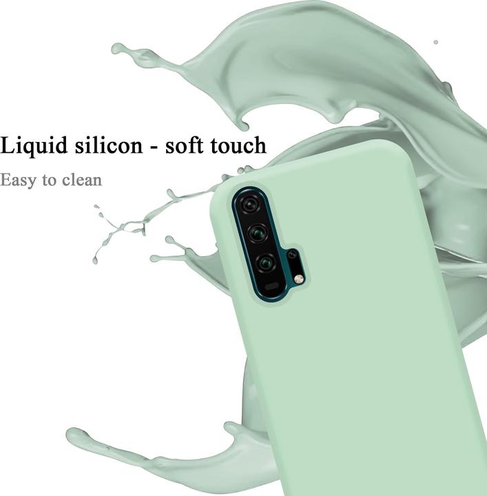 Actual product image Cadorabo TPU Liquid Silicone Case Cover (Honor 20 Pro)
