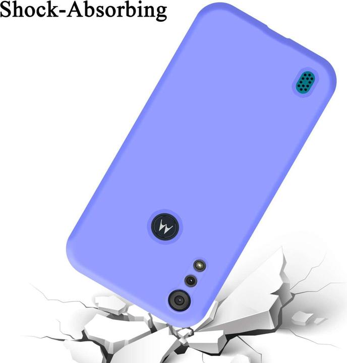 Produktbild Cadorabo Hülle für Motorola MOTO E6s 2020 TPU im Liquid Case Design (Motorola Moto E6s)