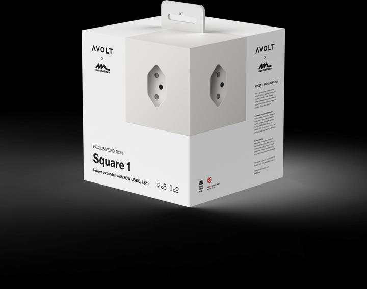 Immagine prodotto Avolt Square 1 (5 x, USB-C, Tipo 13, 1.80 m)