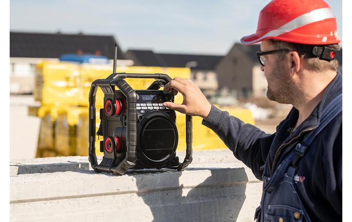 Actual product image PerfectPro Construction site radio TEAMPLAYER 2 (DAB+, FM, Bluetooth)