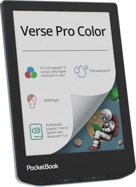 Produktbild PocketBook Verse Pro Color (6", 16 GB, Stormy Sea)