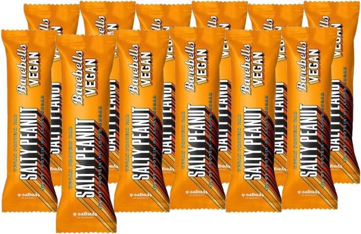 Actual product image Barebells Vegan Protein Bar (12 x 55g) (Salty Peanut Vegan, 12 pcs., 660 g)