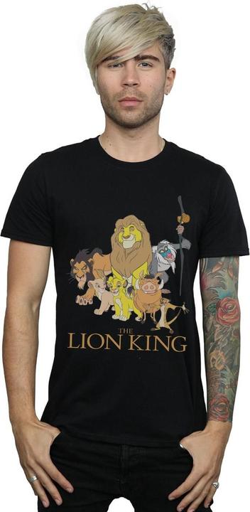 Actual product image Disney Mens The Lion King Group T-Shirt (S)