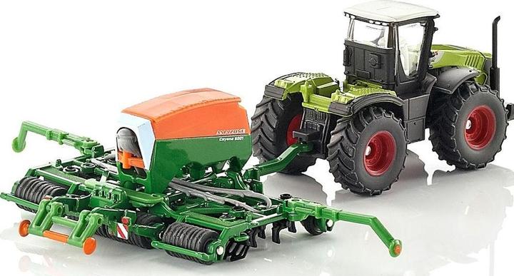 Immagine prodotto Siku Trattore Claas con seminatrice
