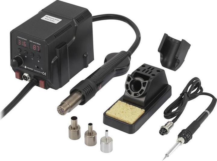 Produktbild Toolcraft ZD-8922 SE Löt-/Entlötstation digital 360 W 50 - 480 °C inkl. Lötspitz