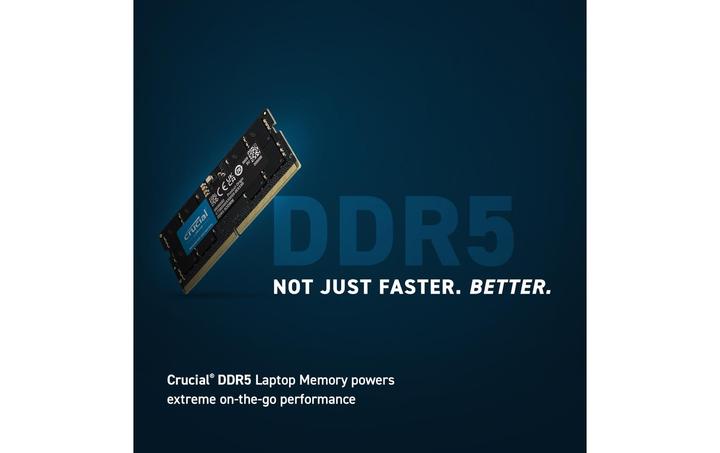 Actual product image Crucial DDR5-5600 (1 x 32GB, 5600 MHz, DDR5 RAM, SO-DIMM)