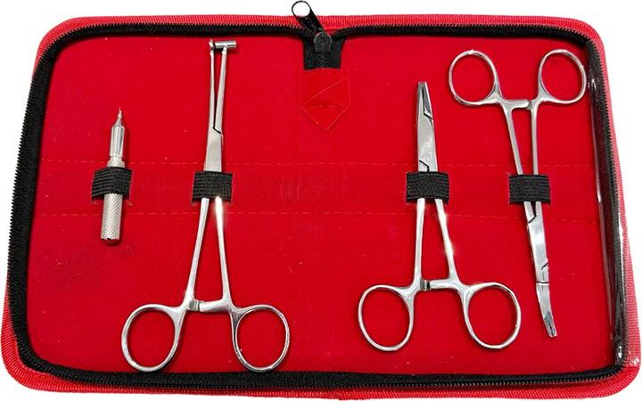 Produktbild Star Piercing 4-teiliges Piercing Werkzeugset (Nr. 6) (ohne Messing, Chirurgenstahl 316L)