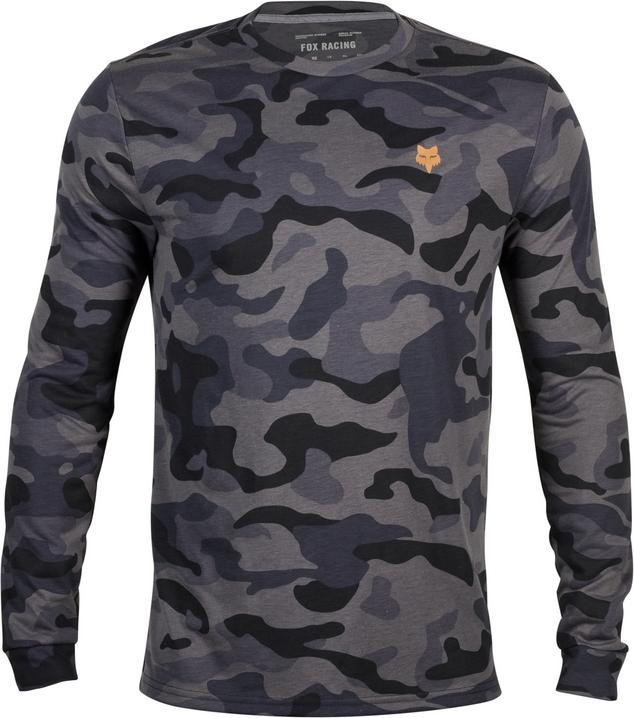Image du produit Fox Tee 23 F-Head Ls Tech Blk Cam S (S)