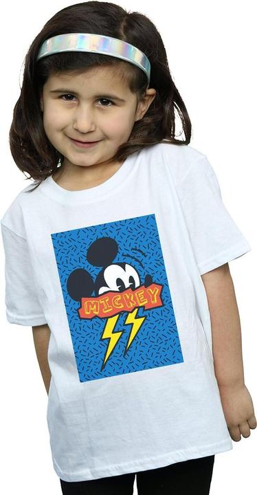 Immagine prodotto Disney Mickey Mouse 90s Flash Maglietta Ragazze (152, 158)