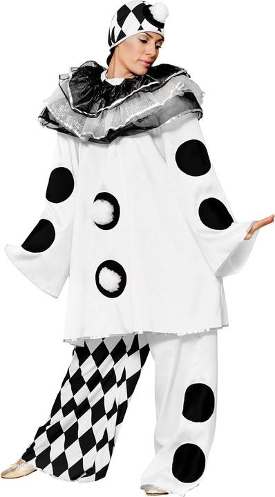 Produktbild Metamorph Klassischer Pierrot - Clown Kostüm für Fasching (S)
