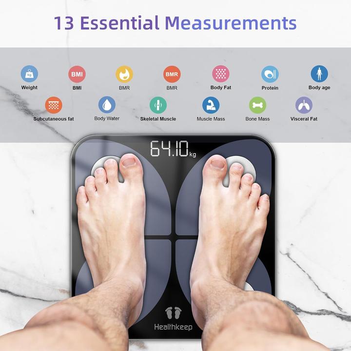 Produktbild Healthkeep Körperanalysewaage (180 kg)