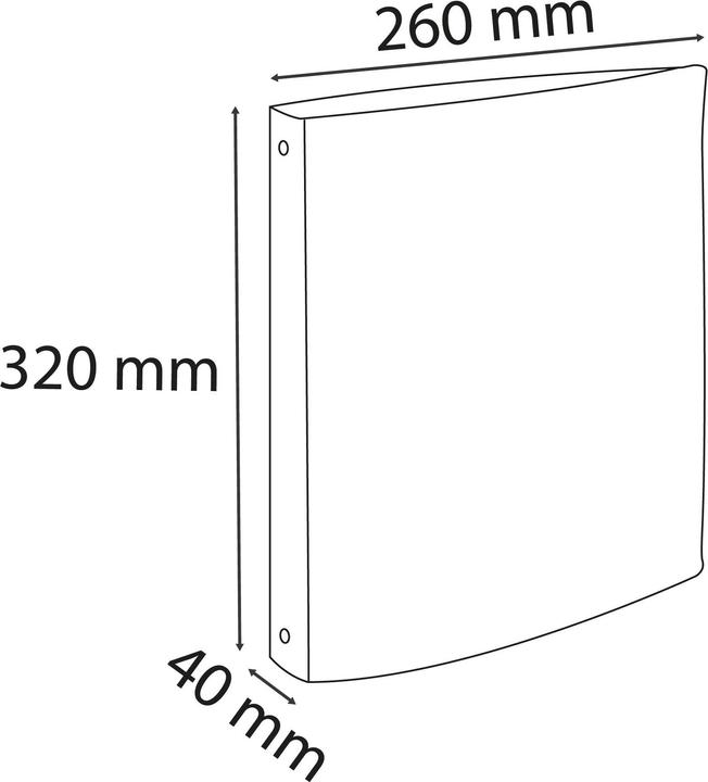 Produktbild Exacompta Ringbücher (A4, 40 mm, 1 Stück)