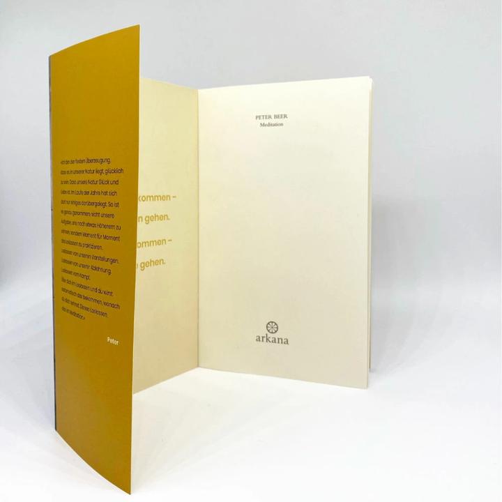 Actual product image Meditation (Peter Beer, German)