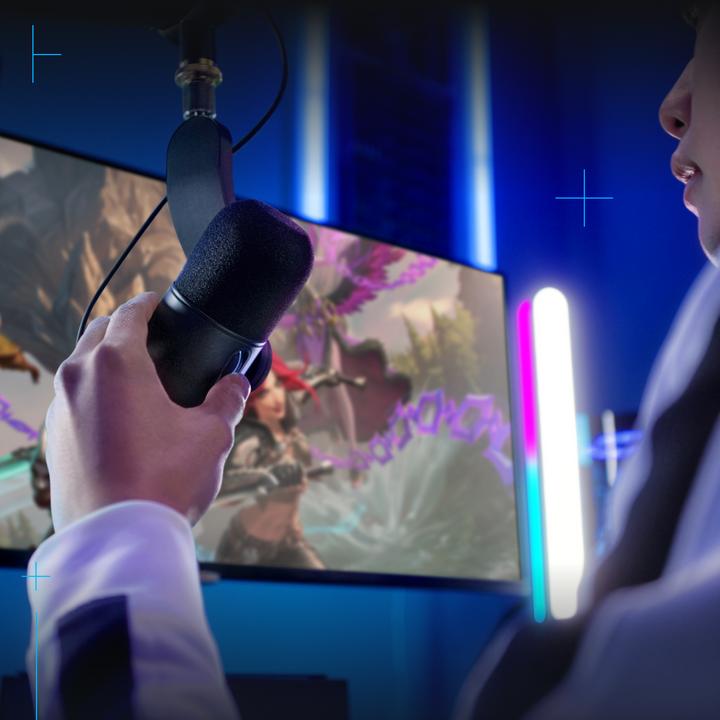 Image du produit Logitech Yeticaster GX Dynamic RGB Gaming Mic