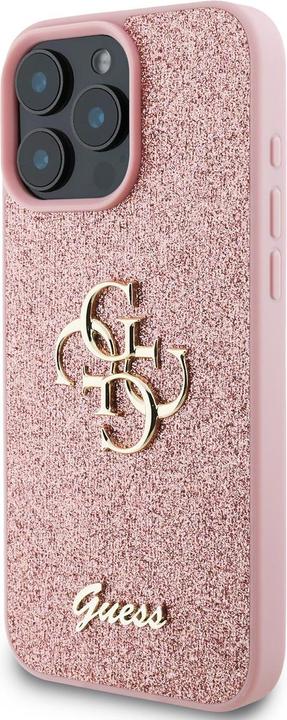 Productafbeelding Guess GUHCP16XHG4SGP iPhone 16 Pro Max 6,9" różówy/roze HC Vast Glitter Groot 4G (Apple iPhone 16 Pro Max)