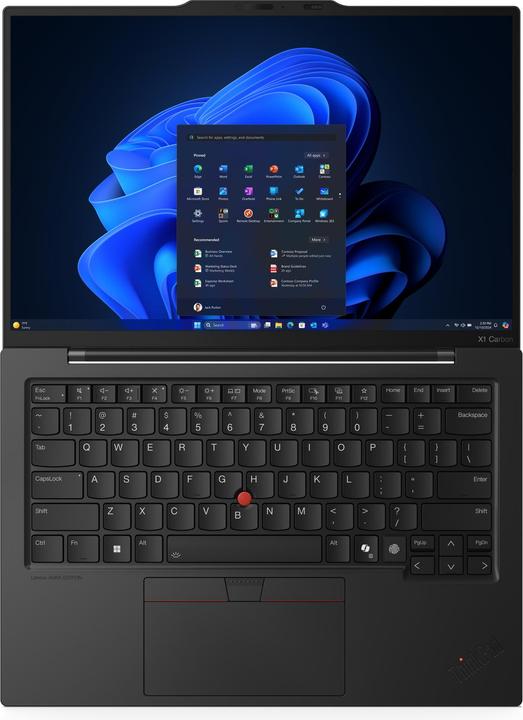 Image du produit Lenovo ThinkPad X1 Carbon | Noir | 14 " | OLED | 2.8K | 2880 x 1800 pixels | Anti-glare | Intel Core Ultra