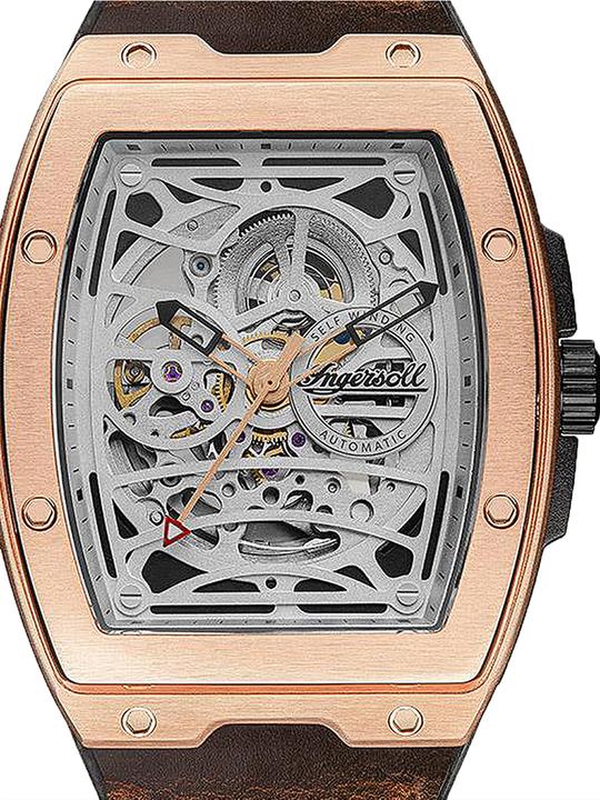 Actual product image Ingersoll 1892 Ingersoll I12303 The Challenger Automatic 45mm 5ATM (Analogue wristwatch, 42 mm)