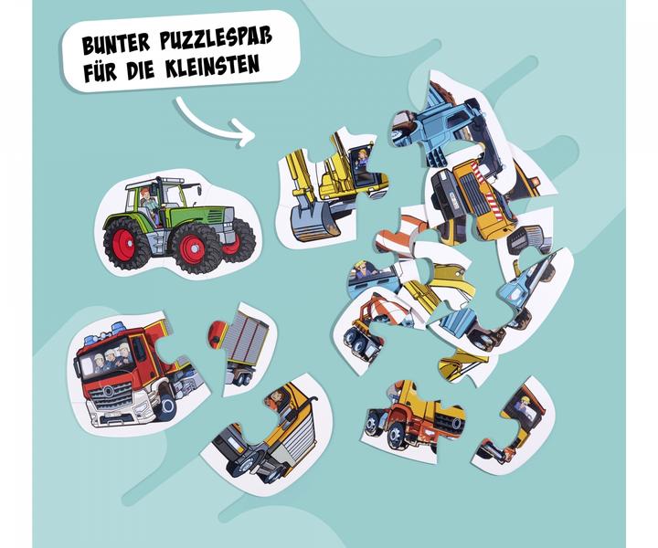 Produktbild Noris 6 erste Puzzles – Fahrzeuge (20 Teile)