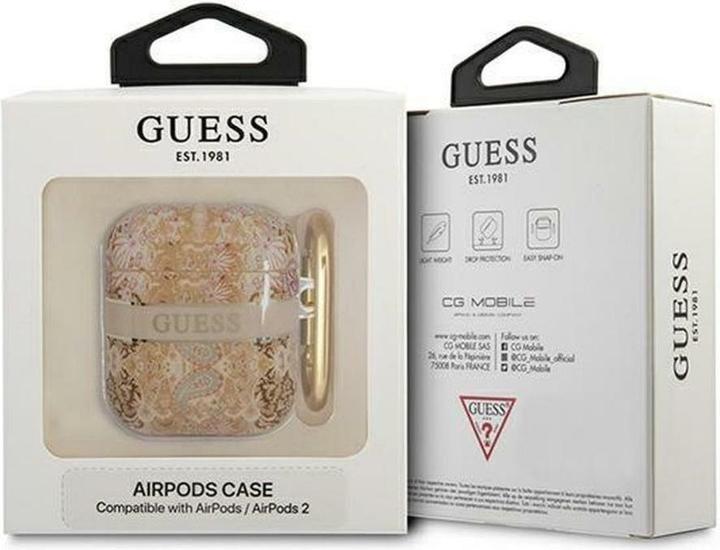 Produktbild Guess GUA2HHFLD AirPods cover gold (Kopfhörer Hülle)