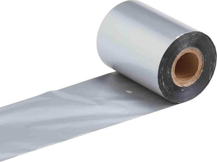 Brady R-4502S, wax/resin ribbon, silver, 83.00 mm x 300.00 m, f. THT Bradyprinter