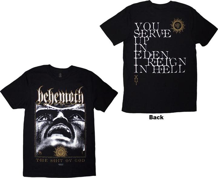 Produktbild Behemoth The Shit Ov God Reign In Hell Back Print (M)